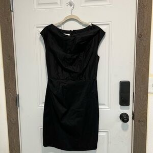 Suzi chin for Maggie boutique black sleeveless sheath  dress